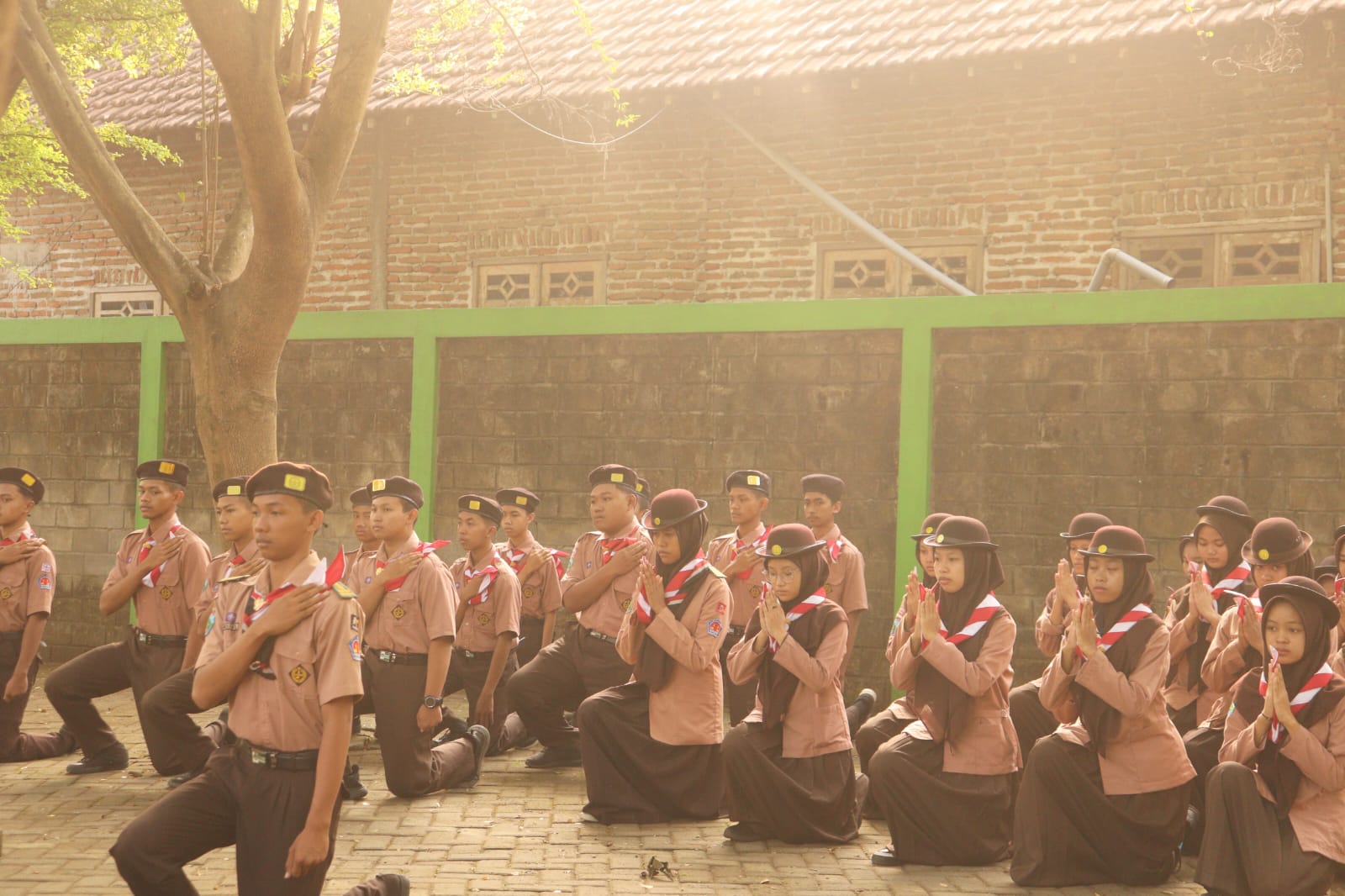 Pramuka MAN 4 Kediri Laksanakan Gladi Tangguh Siapkan Generasi Hebat