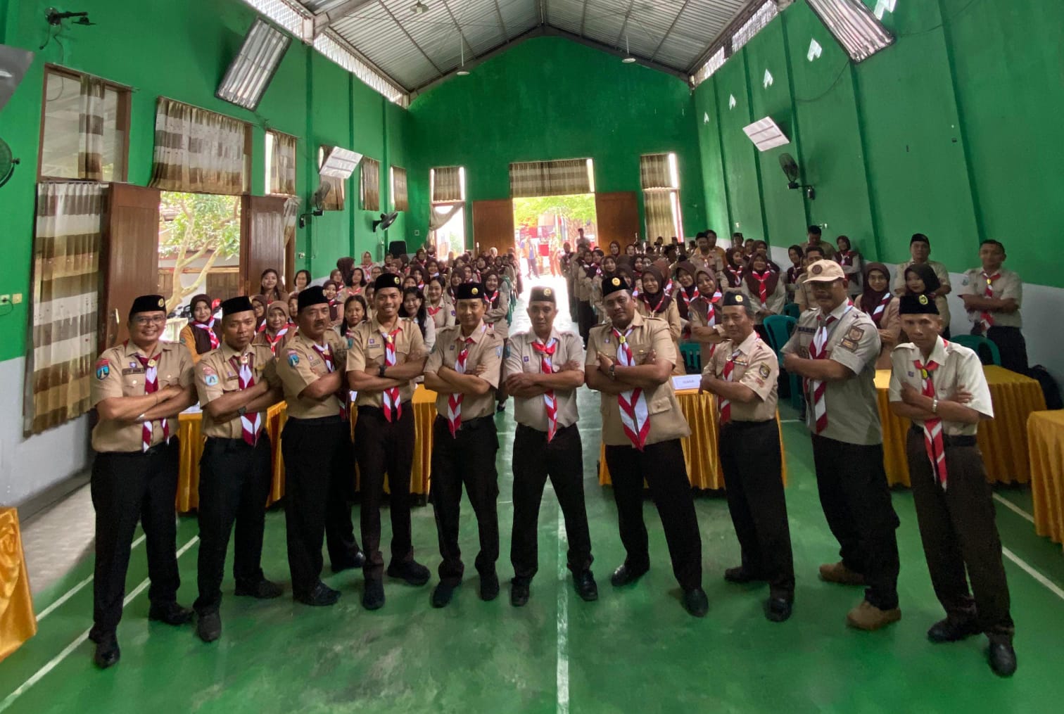 Kwartir Ranting dan Pembina Pramuka Purwoharjo Kompak, Bahas Strategi Bina Generasi Muda di Karang Pamitran