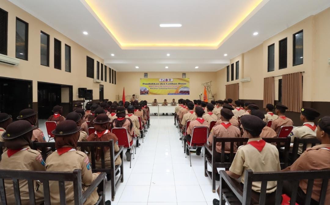 Kwarcab Ponorogo Selenggarakan Pendidikan dan Latihan Dasar Brigade Penolong, Cetak Relawan Kebencanaan