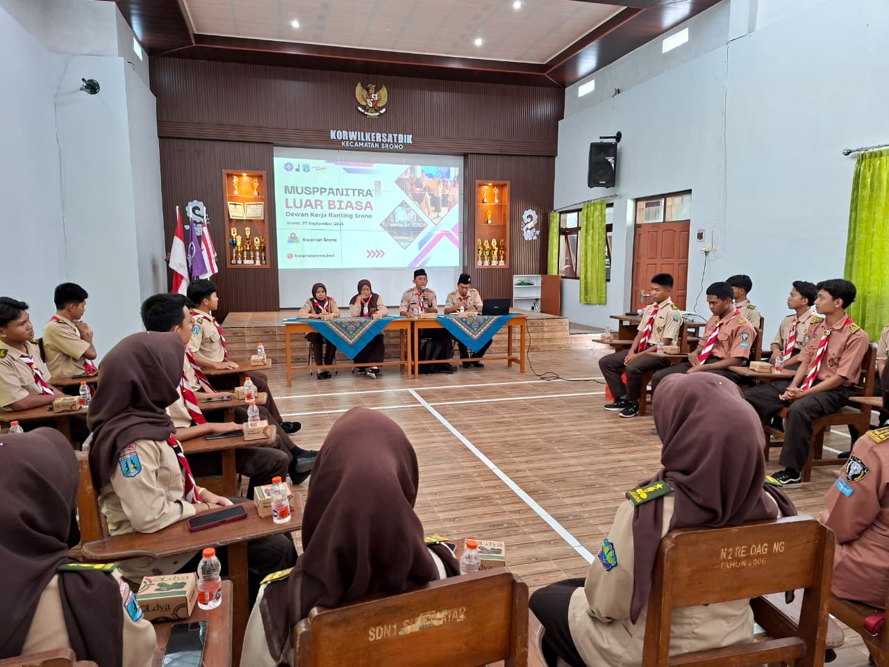 Musppanitra Luar Biasa Sahkan Feril dan Sifa Jadi Ketua dan Wakil Ketua DKR Srono