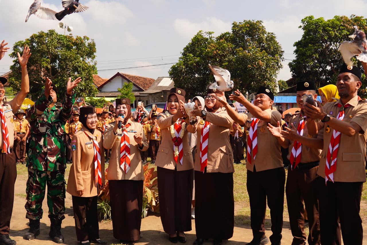 Heboh Kereta Darma Wisata! 554 Pramuka Siaga Petakan Kecantikan Mojomulyo Jember, Pesan Utama dari Kak Ghyta Bikin Haru!