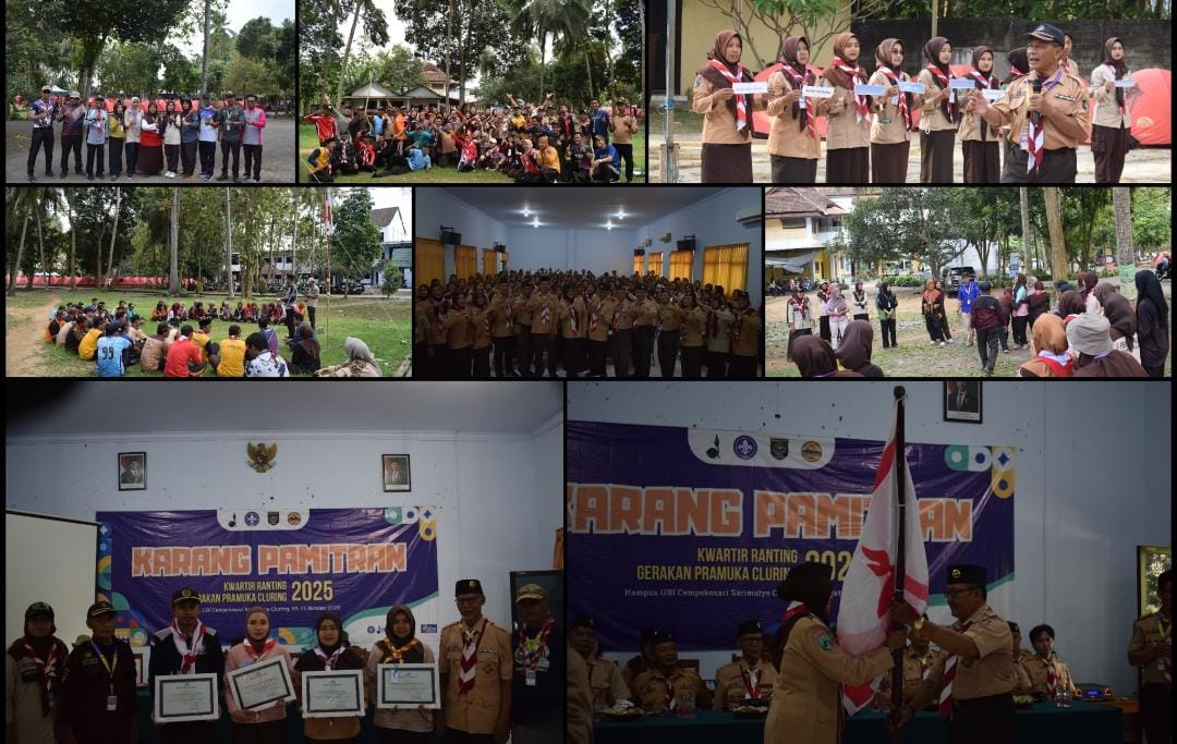 Kwarran Cluring Gelar Karang Pamitran 2025, 186 Pembina Ikuti Kegiatan Peningkatan Kompetensi