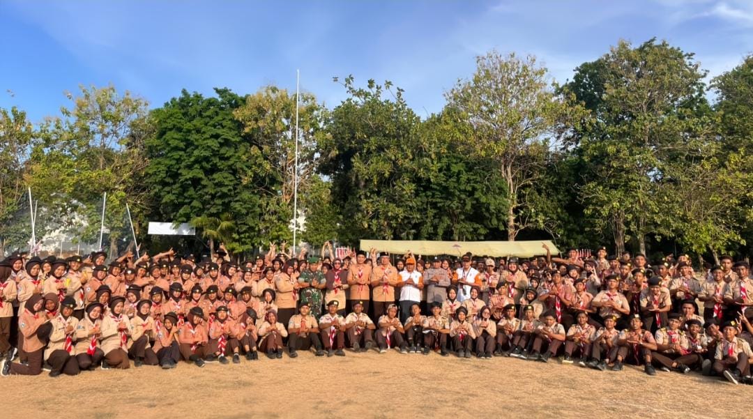 Antusiasme Tinggi Warnai Kegiatan JOTA JOTI 2025 Kwartir Cabang Gerakan Pramuka Situbondo