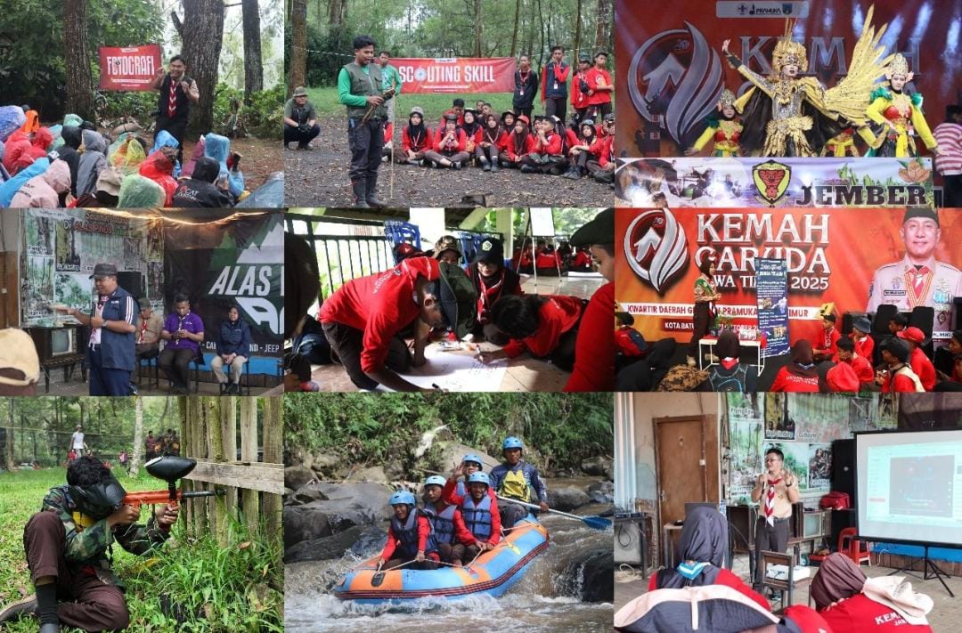 Kwarda Jatim Selenggarakan Kemah Pramuka Garuda, Perkuat Karakter Generasi Muda Bangsa Indonesia