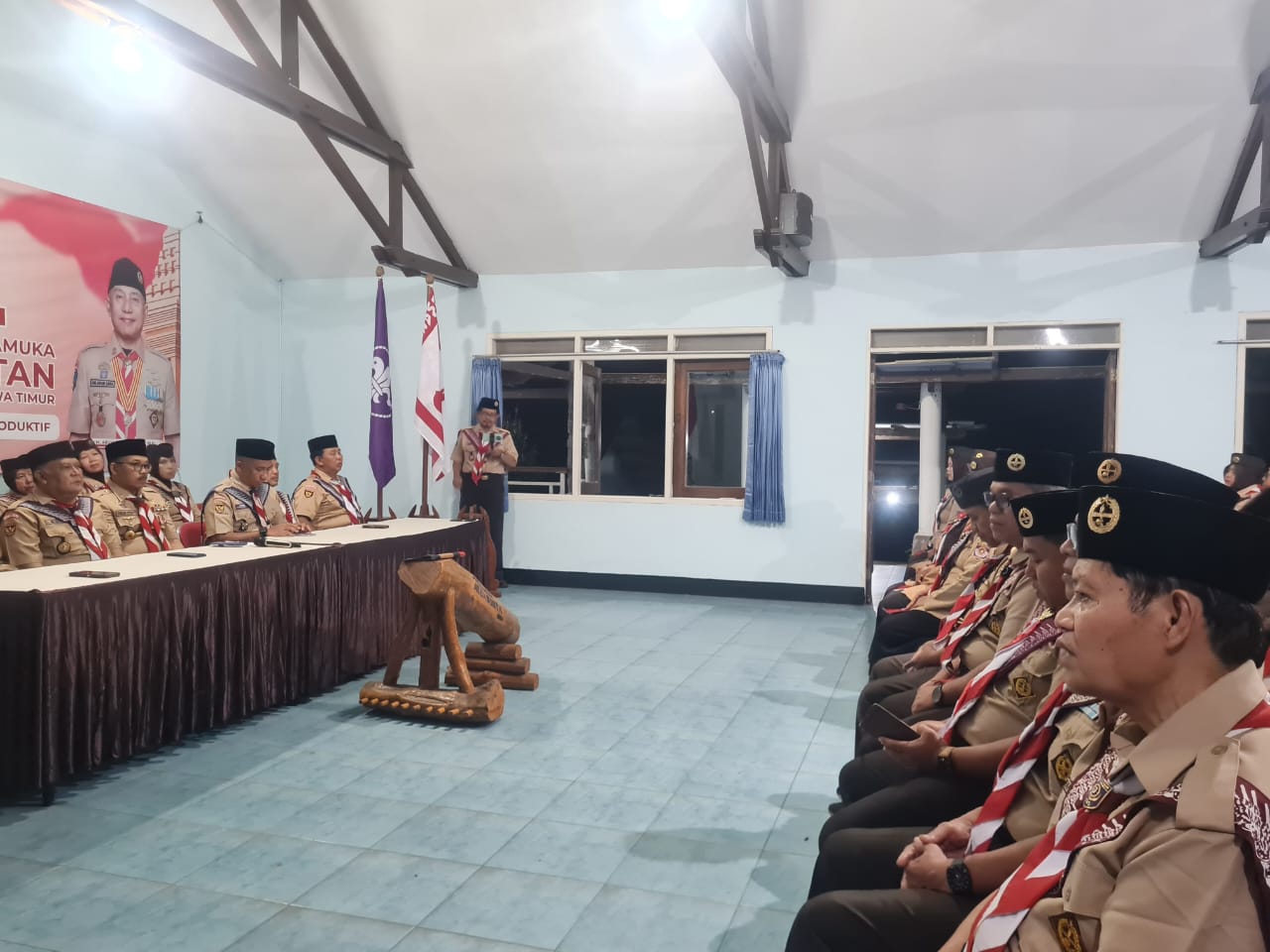 Kwarda Jawa Timur Resmi Buka Kursus Pelatih Pembina Pramuka Tingkat Lanjutan 2025 di Mojokerto