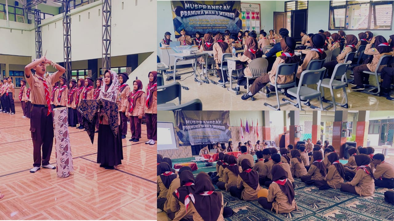 Simfoni Dinamika Pramuka MAN 3 Jember: Mustegak dan Lahirnya Kepemimpinan Gemilang 2025/2026