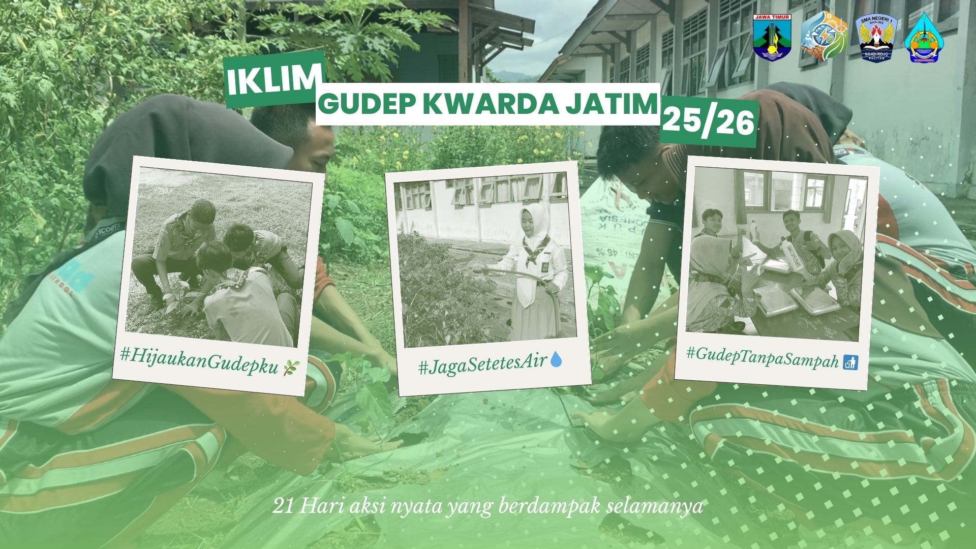 Lomba Iklim Gugus Depan Pramuka Jawa Timur, 21 Hari Aksi Nyata Yang Selamanya Berdampak