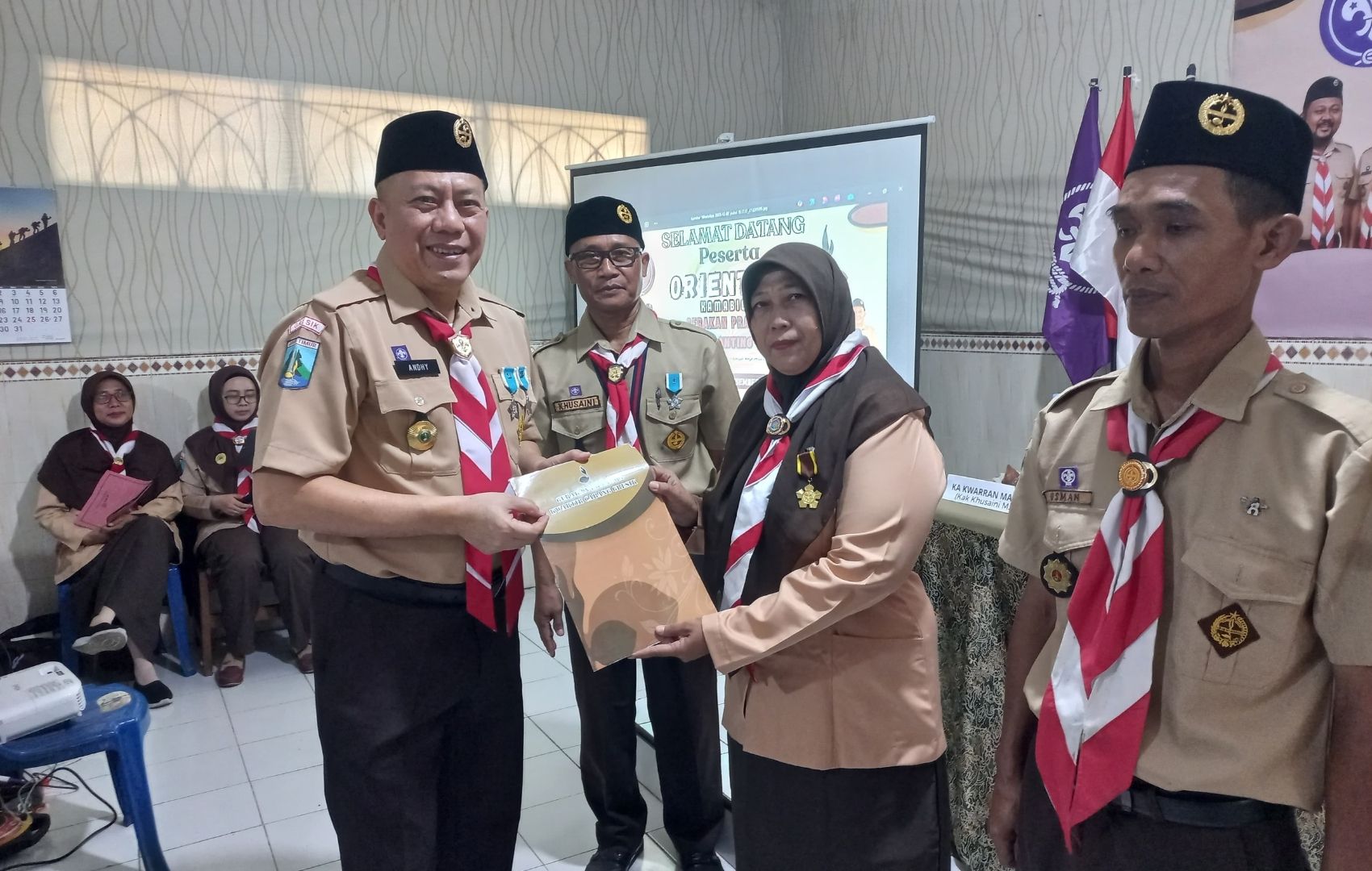 Kwartir Ranting Manyar menyelenggarakan Kegiatan Orientasi Kamabigus