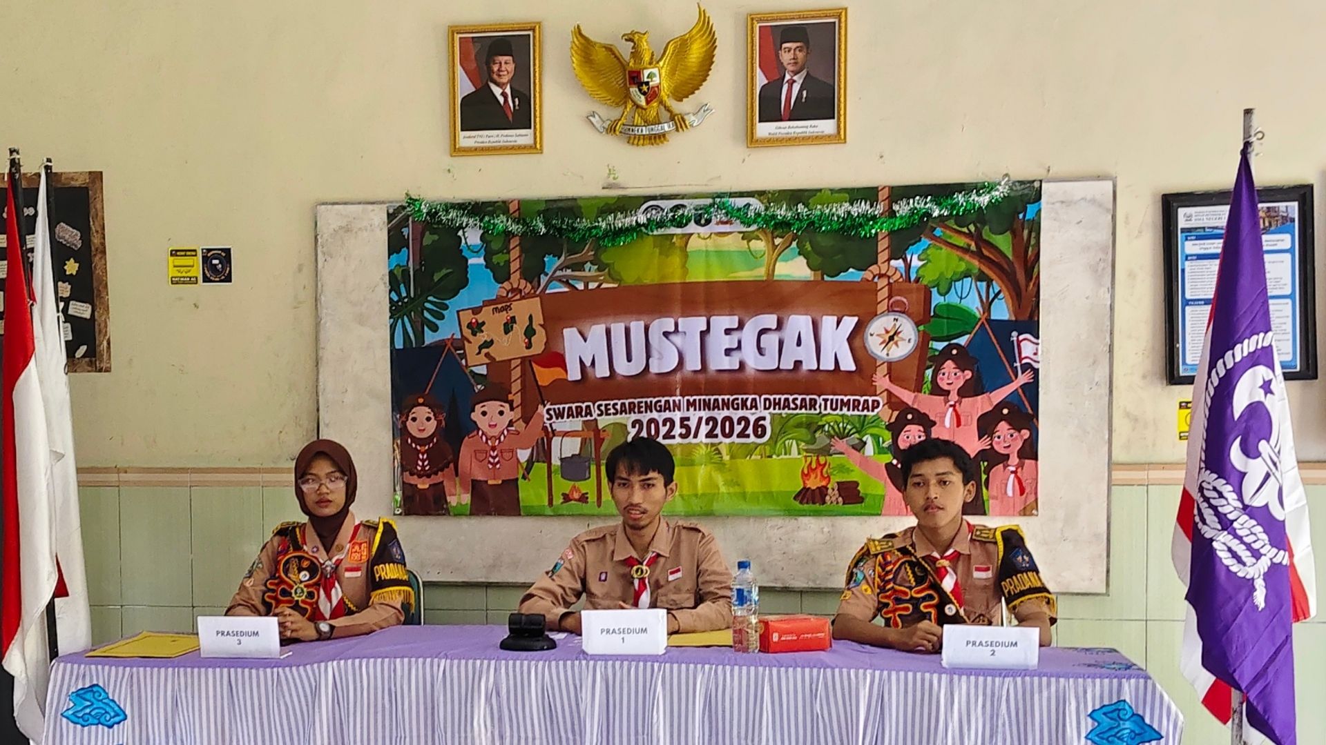 MUSTEGAK XLV SMA Negeri 1 Krian Sukses Memilih Pradana Periode Berikutnya.