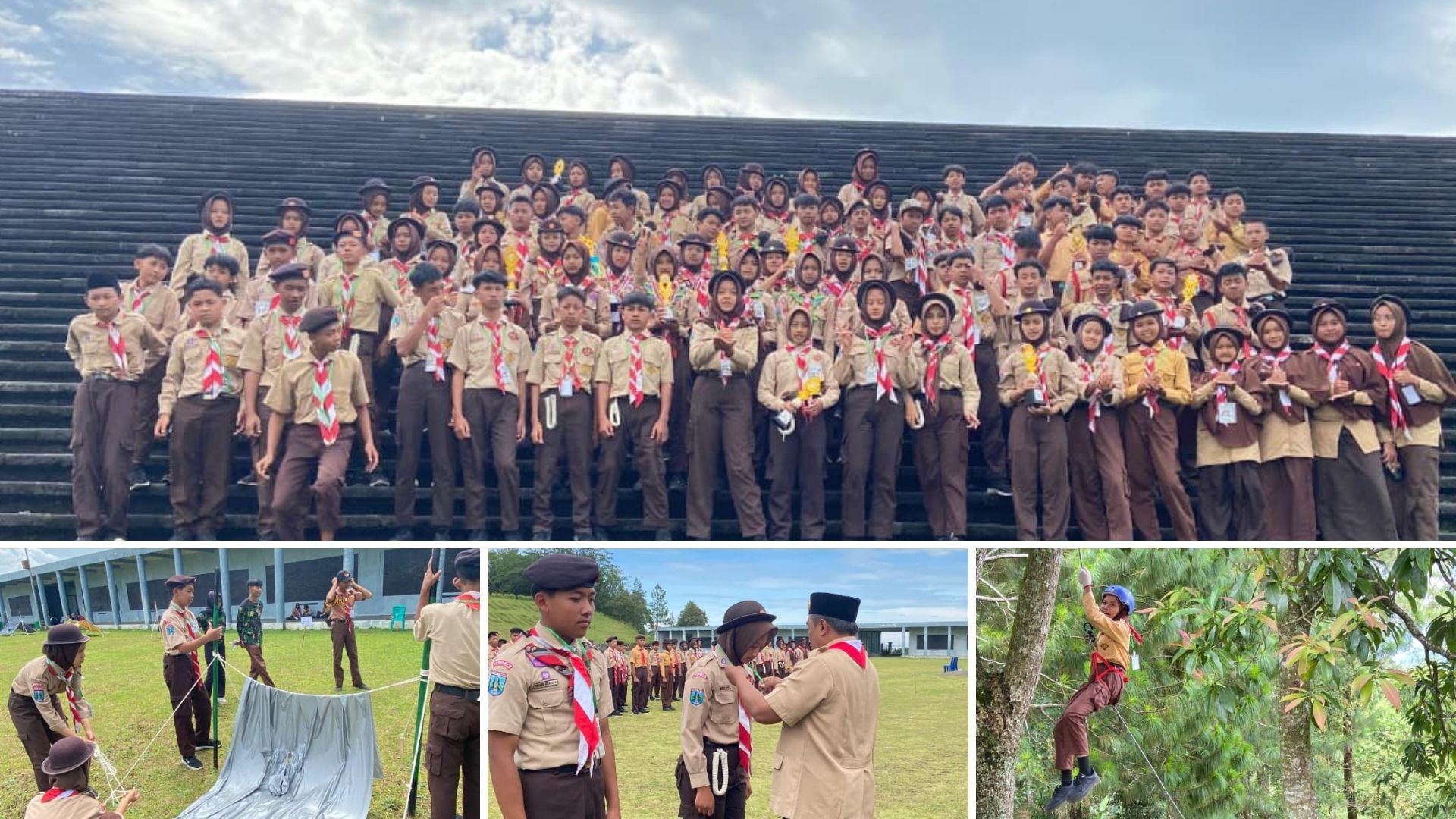 Bakti Nyata untuk Negeri: Saka Wira Kartika Nawangan Sukses Gelar Karya Bhakti 2025 Penggalang Tangkas
