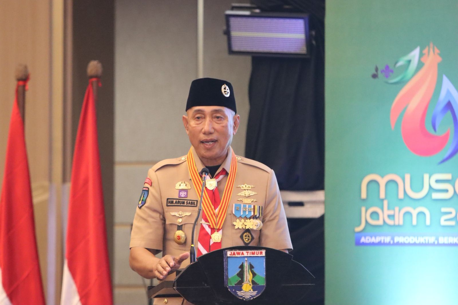 Di Bawah Komando Kak Arum Sabil, Pramuka Jatim Dinilai ‘Merekah’ dan Jadi Barometer Nasional