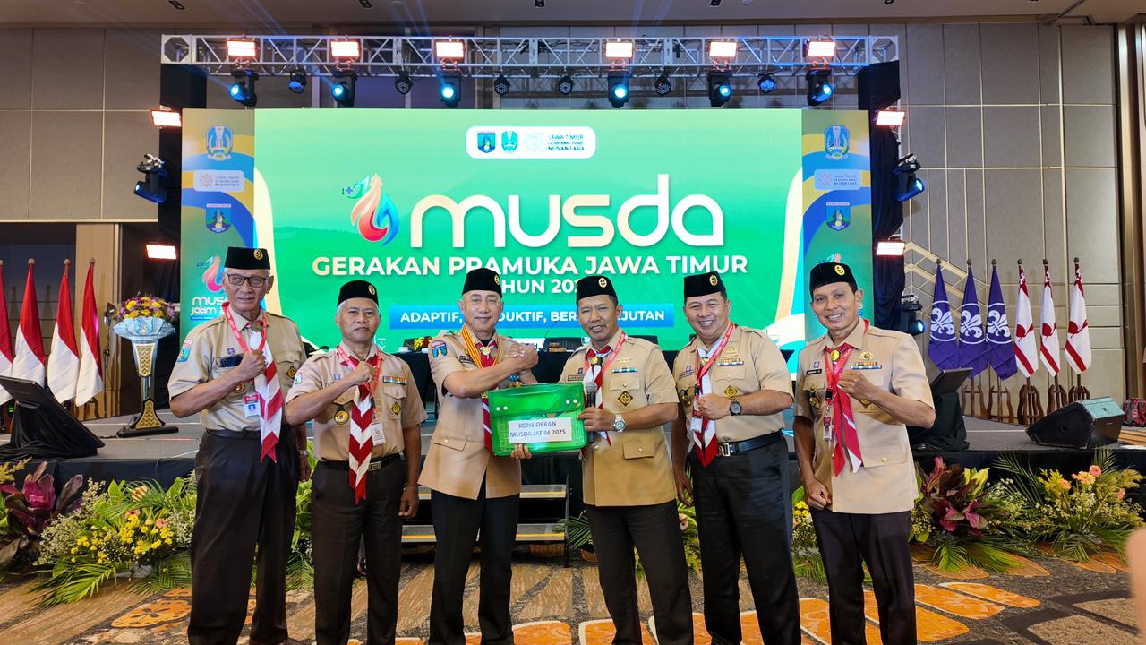 Keputusan Final Musda 2025: H.M. Arum Sabil Secara Sah Ditetapkan Kembali Sebagai Ketua Kwarda Jatim, Pimpin Era Baru ‘Pramuka Produktif’ 2025-2030