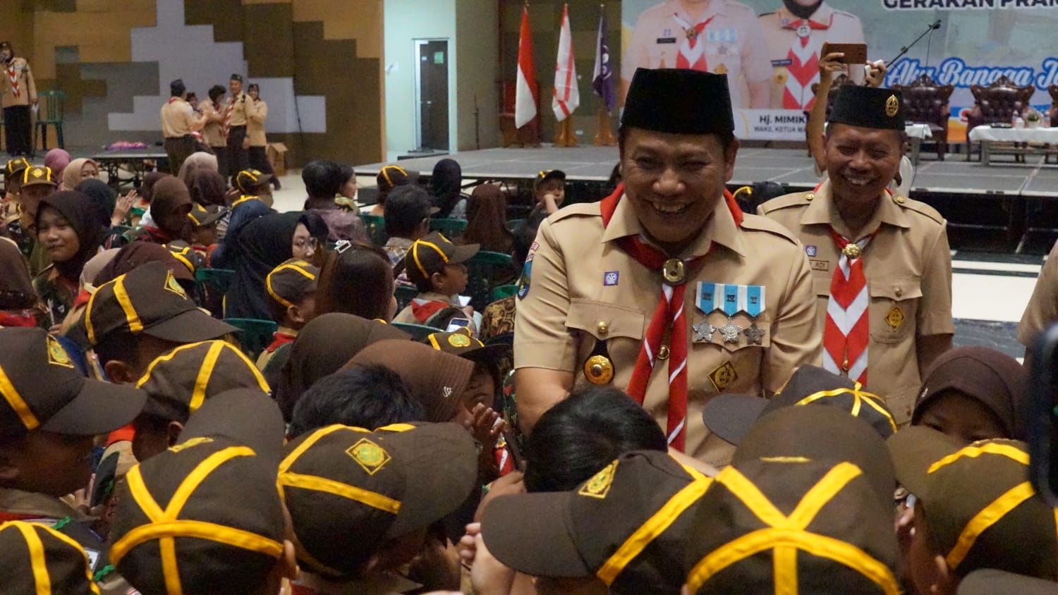 Ratusan Pramuka Garuda Dikukuhkan Bupati Sidoarjo: Prestasi Berjenjang, Ketekunan Tinggi, dan Komitmen pada Nilai Kepramukaan