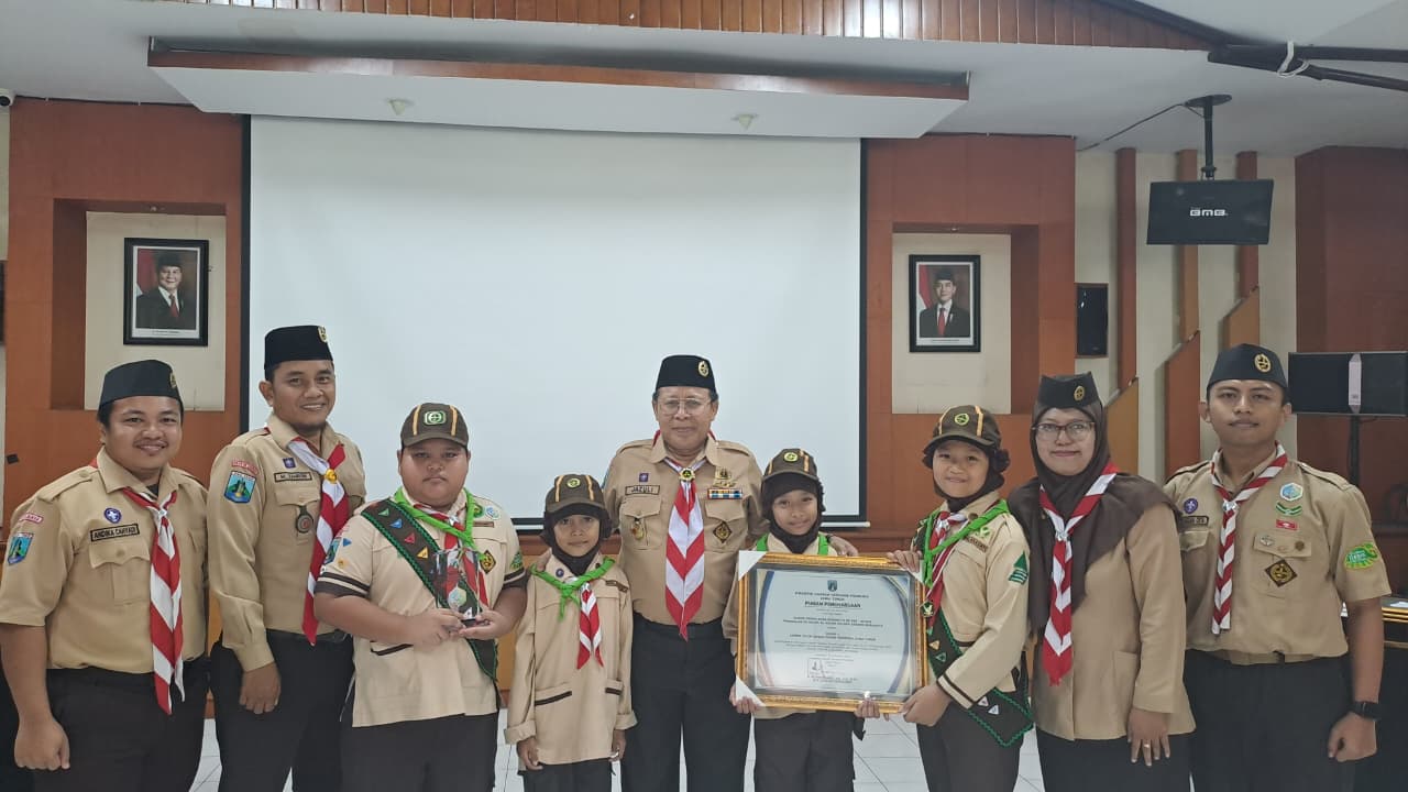 Alazka Scouting Raih Juara 1 Kategori SD/MI Lomba Iklim Gugus Depan Kwarda Jawa Timur 2025