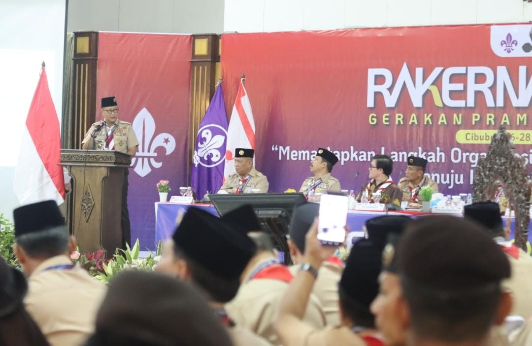 Ketua Kwarnas Buka Rakernas Pramuka 2026: Mantapkan Peran Pramuka Dukung Swasembada Pangan Menuju Indonesia Emas 2045
