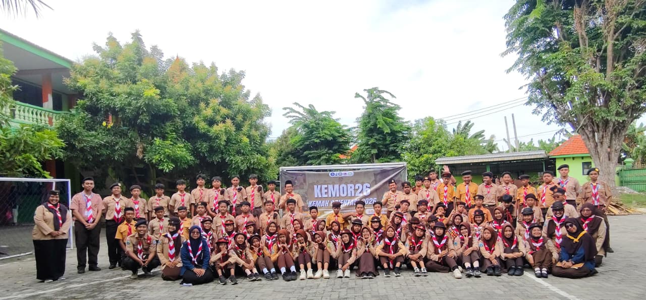 Pramuka Pandega UNAIR Gelar Kemah Orientasi 2026 di Gudep MTs Al Khoiriyah 1 Dalegan