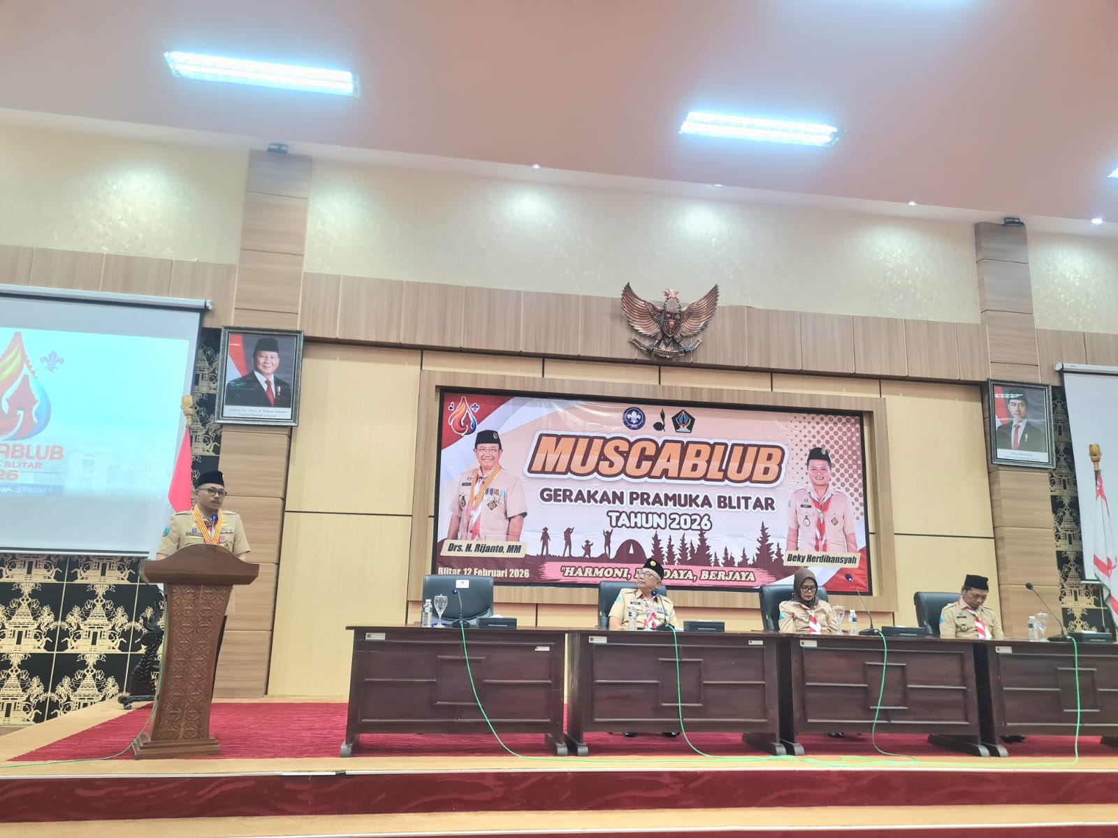 Kwarda Jatim Hadiri Muscablub Blitar, Dorong Pramuka Adaptif, Produktif, dan Berdampak