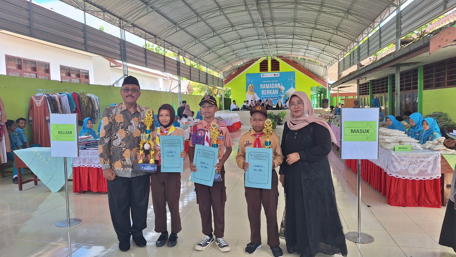 Semangat Ramadhan Kreatif! AMB Scout Gerakan Pramuka UPT SMPN 1 Bakung Sukses Gelar Festival Video Bertasbih II Tahun 2026