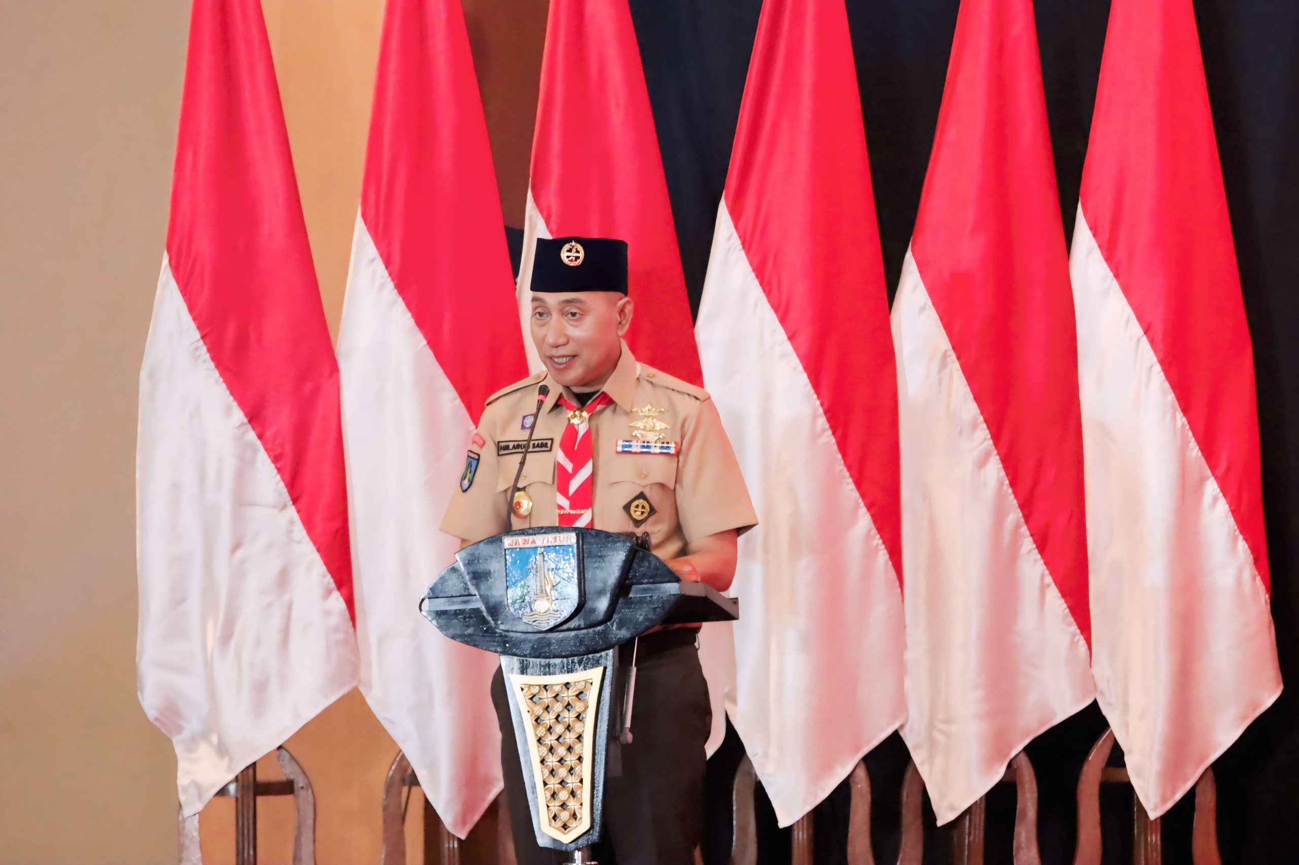 Kak Arum Sabil Dorong Pramuka Jatim Hadir Nyata Lewat Program 1.000 RTLH