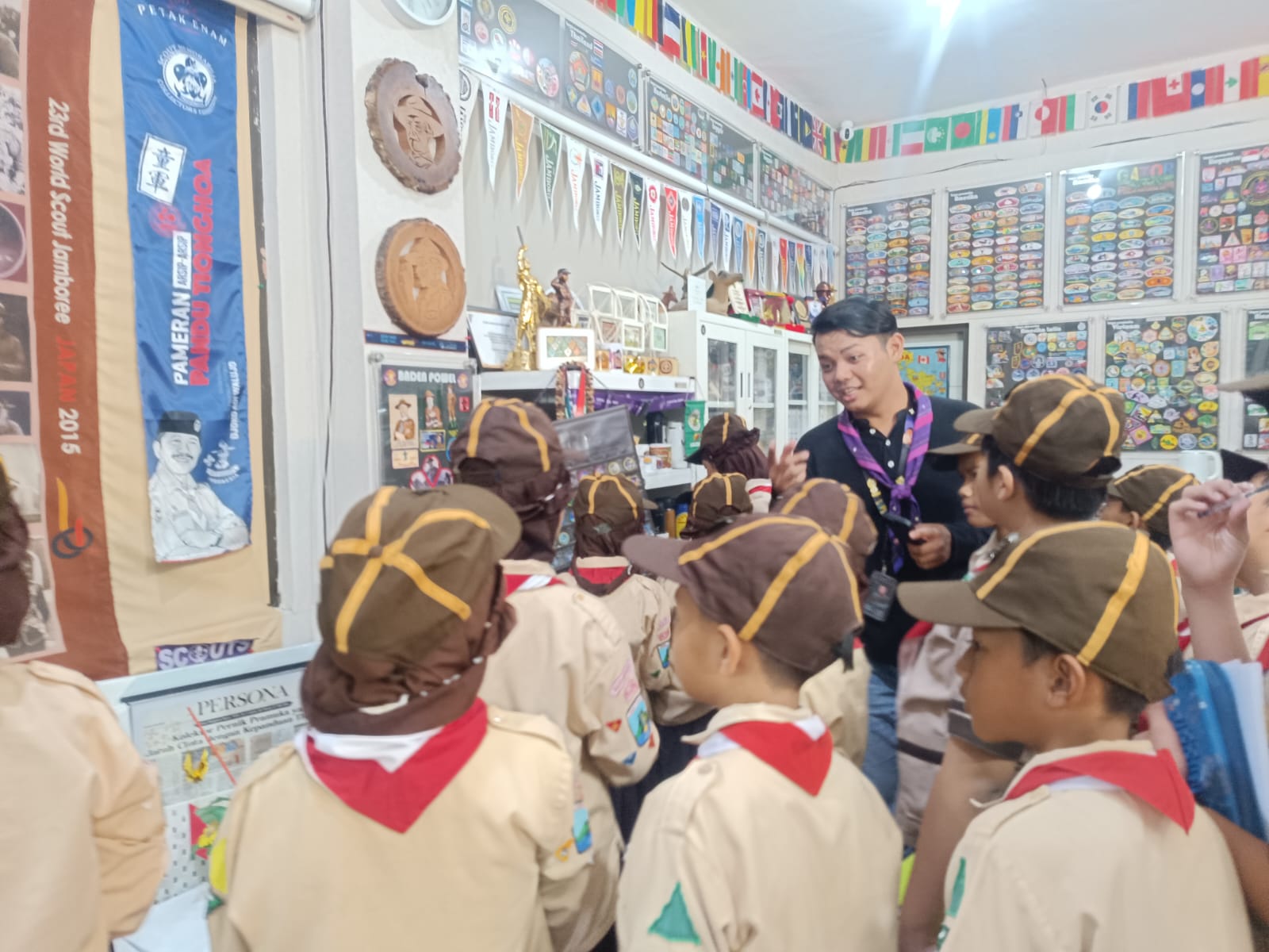 Tour to BP House Indonesia, Bekal Berharga Nanda Siaga Alazka Scouting Menuju Pengukuhan Garuda