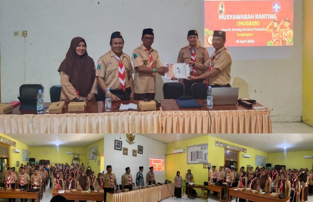 Musran Pramuka Sangkapura Tetapkan Ketua Baru Masa Bakti 2026-2029