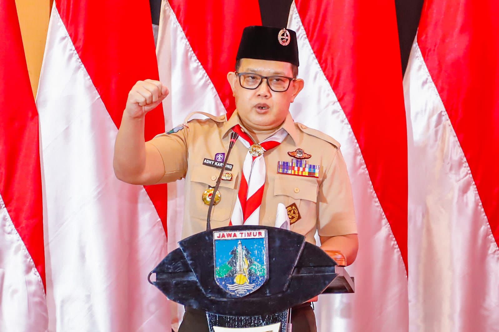 Sekdaprov Jatim Apresiasi Program RTLH Pramuka, Dukung Pengentasan Kemiskinan